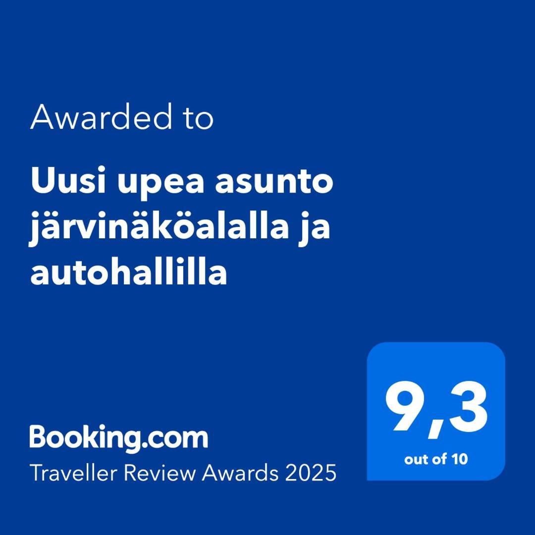Uusi Upea Asunto Jaervinaekoealalla Ja Autohallilla Tampere Exterior foto